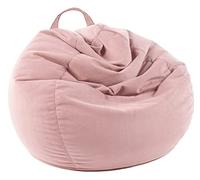 LPMOERA Stuffed Animal Storage Bean Bag Chair Cover (No Filler) For Kids and Adults.Pets Dogs/Cats Lazy Beds.Soft Premium Corduroy Stuffable Bean Bag For Organizing Children Plush Toys or Memory Foam