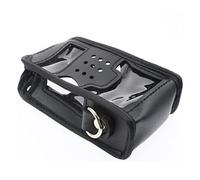 LPMPCZKZGF 2pcsPortable Lether Case Bag Cover Black Pouch for Walkie Talkie for Baofeng CB Radio UV-5R UV-5RA UV-5RE Plus UV5R UV-5RB TYT TH-F8 Intercom Bag