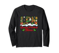 LPN Licensed Practical Nurse Christmas Job Team Colorful Long Sleeve T-Shirt