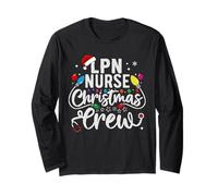 LPN Nurse Christmas Crew Licensed Practical Holiday Long Sleeve T-Shirt