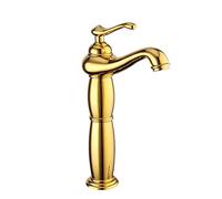 LPNCBUDC Bathroom Tap Tall Basin Mixer Tap, Magic lamp shape Brass Tap, for Washroom and Bathroom Basin Sink Single Lever Cold and Hot Water Available Basin Tap