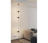 LPNCBUDC Chandeliers Ceiling Light,Hourglass Pendant Lighting, Modern Creative Floor Lamp & Hanging Pendant Light, Mood Lighting for Living Room, Bedside, Sofa Background, (Plug-in/Ceiling