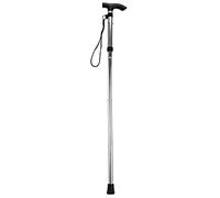 LPNCBUDC Walking Stick Trekking Poles Walking Stick, Aluminum Alloy Metal Folding Walking Stick Trekking Poles Hiking Trekking Poles Crutches Pole for Elderly People