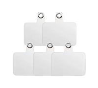 LPNGTNG 1/3/5/10Pcs Mobile Phone Anti-lost Lanyard Card Gasket Universal Transparent Clip Detachable Phone Hanging Cord Strap Tether Pad(5 Pcs)