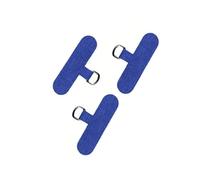 LPNGTNG 1/3/5pcs Mobile Phone T-shaped Strap Plate Sheet Cellphone Case Braid Lanyard Accessories Weave Card(Blue-3pcs)