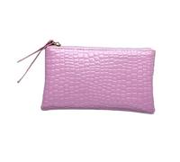 LPNGTNG 1PC Women PU Clutch Long Casual Wallet Leather Coin Purse Female Bag Hand Bags Zipper Phone Pocket Credit Card Holder(Purple)