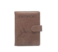 LPNGTNG Anti-Theft Global Tourism Passport Cover Wallet Bag Men Women ID Address Card Holder Portable Travel Accessories(Coffee)