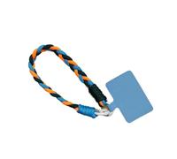 LPNGTNG Colorful Sweet Phone Hand Woven Anti-lost Lanyard Cute Fashion Keychain Pendant Candy Colors Phone Case Short Chain Gifts(A3)