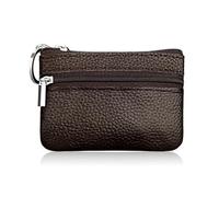 LPNGTNG Fashion Leather Women Wallet Clutch One/Two Zip Female Short Small Coin Purse Design Soft Mini Card Cash Holder(1 Zip-Coffee)