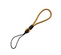 LPNGTNG Handmade Tibetan Braid Phone Lanyard Simple Short Strap For iphone huawei xiaomi Samsung Camera GoPro Lightweight String Holders(Yellow)