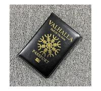 LPNGTNG Passport Cover Travel Wallet for Passports Pu Leather Travel Passport Holder Case(Black)