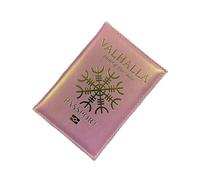 LPNGTNG Passport Cover Travel Wallet for Passports Pu Leather Travel Passport Holder Case(Pink)