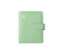 LPNGTNG RFID Passport Cover PU Leather Man Women Travel Passport Holder with Credit Card Holder Case Wallet Protector Cover Case(Green)