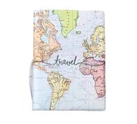LPNGTNG Women Men Travel Waterproof Passport Cover Fashion Unisex Business Card Passport Documents Holder Wallet Purse Bag(9)
