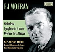 Lpo/Npo/Sir Adrian Boult - Ernest John Moeran: Sinfonetta, Symphony in G minor, Overture for a Masque
