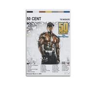 LPOHJD 50 Cent CurtisPrinting Wall Art Posters Canvas Posters Artwork Gifts Room AestheticsUnframe-style 08x12inch(20x30cm)