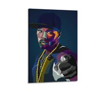 LPOHJD 50 Cent Rapper 1Printing Wall Art Posters Canvas Posters Artwork Gifts Room AestheticsFrame-style 08x12inch(20x30cm)