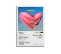 LPOHJD Fontaines D.C. Album DogrelPrinting Wall Art Posters Canvas Posters Artwork Gifts Room AestheticsUnframe-style 08x12inch(20x30cm)