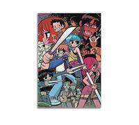 LPOHJD Scott Pilgrim TakesPrinting Wall Art Posters Canvas Posters Artwork Gifts Room AestheticsUnframe-style 20x30inch(50x75cm)