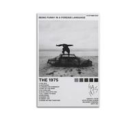 LPOHJD The 1975 Poster Being Funny In A Foreign Language Cover AlbumPrinting Wall Art Posters Canvas Posters Artwork Gifts Room AestheticsUnframe-style 12x18inch(30x45cm)