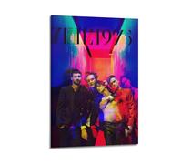 LPOHJD The 1975 Rock Band Music PosterPrinting Wall Art Posters Canvas Posters Artwork Gifts Room AestheticsFrame-style 12x18inch(30x45cm)