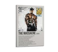 LPOHJD The Massacre By 50 CentPrinting Wall Art Posters Canvas Posters Artwork Gifts Room AestheticsFrame-style 20x30inch(50x75cm)