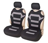 LPOJUHBSWAR Car Seat Covers for Mitsubishi Outlander PHEV 2021-2026, 2 Pieces Front Universal Fit Most Truck SUV Van Sedan Car Seat Covers Interior Accessories,A/Grey