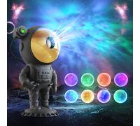 LPONGPOCUI Astronaut Galaxy Projector Night Light, with Remote, Gift for Childrens (Astronaut Black)