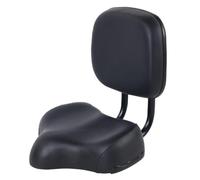 Lpoppcx Bike Back Seat - Back Rest Comfort Bike Seat - Comfortable Saddle Replacement Parts for Women Men Mountain Road City Cycling Commuting Stationary Tricycle