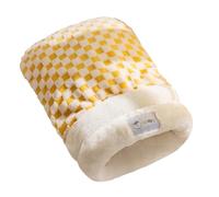 Lpoppcx Cat Basket - Cat Nest Bed - Winter Pet Cave Washable Cosy for Small Animals Puppies Sleeping Home Travel Play