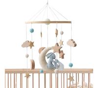 Lpoppcx Crib Mobile for Baby,Educational Bassinet Mobile | Educational Sensory Development Toy for Kids Baby Stroller Playpen Nursery Room Childcare Provider New Parents