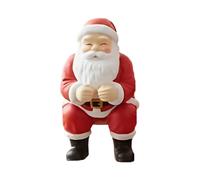 Lpoppcx Funny Toothpaste Dispenser - Santa Shape Bathroom Accessories,Decorative Toothpaste Squeezer - for Bathroom Guest Room Toilet Hotel Homeowners Home Decorators Collectors Winter Season Party