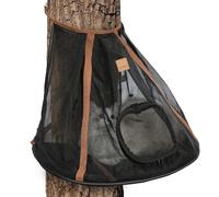 Lpoppcx Hammock for Cats | Mesh Pet Sleeping House - Cat Sleeping Bed with Roll up Door - for Outdoor Garden Patio Lawn Camping Hiking Beach Park