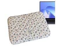 Lpoppcx Laptop Sleeve Case,Cute Computer Sleeve Bag for Women | Protective Computer Bag with Floral Design for Travel Hiking Backpacking Camping Commuting Office Business Picnic