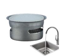 Lpoppcx Sink Faucet Aerator | Kitchen High Flow Faucet Head Replacement | Sprayer Adapter Bathroom Accessories for Kitchen Office Restaurant Dish Washing Vegetables Cleaning