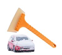 Lpoppcx Snow Brush, Long Handle Multifunctional, Compact Ice Scraper, for Trucks Windshield Parking Morning Driveway Home Winter Commute Outdoor Cars