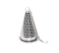Lpoppcx Tea Infuser,Cone Filter with a Drip Tray - Stainless Steel Tea Infuser Filter | for Brewing Steeping Coffee Kettle Cup Mug Travel Home
