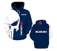 LPPALsjd Men's Soft Hoodies Outwear for SU.ZU.K.I Long Sleeve Hoody Workout Coat Spring Autumn Sweatshirts Printing Street Wear Hooded Jacket-D||xx_l