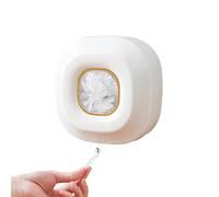 LPQCGHNFD Non perforated wall mounted cling film storage box, kitchen supplies sorting box, pull-out design, multifunctional storage box, kitchen household artifact