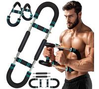 LPQKCcY Twister Arm Trainer, Adjustable Chest Expander, Chest Exerciser for Men, Shoulder Muscle Training Fitness Equipment, Portable Spring Resistance Home Fitness Equipment