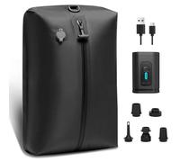 LPQKCcY Vacuum Storage Bags for Travel with Wireless Pump, IP67 Waterproof TPU Membrane Vacuum Seal Bags with Airtight Zip Space Saver Compression for Suitcases and Backpack