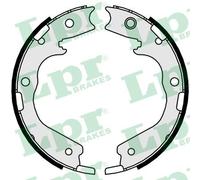 LPR 01078 Brake Shoe Set, parking brake for ISUZU