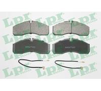 LPR 05P1109A Brake pad set