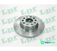LPR 2 X BRAKE DISC A1005P FOR AUDI SEAT SKODA VW