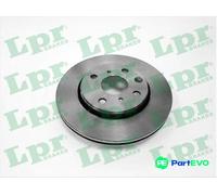 LPR 2 X BRAKE DISC C1004V FOR CITROËN PEUGEOT TOYOTA