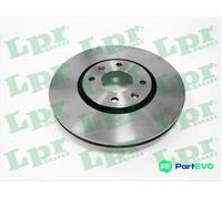 LPR 2 X BRAKE DISC C1361V FOR CITROËN