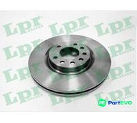 LPR 2 X BRAKE DISC F2010V FOR FIAT