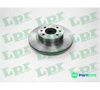 LPR 2 X BRAKE DISC K2009V FOR HYUNDAI KIA