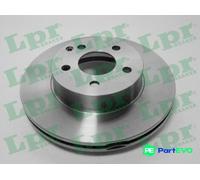LPR 2 X BRAKE DISC M2063V FOR MERCEDES-BENZ