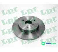 LPR 2 X BRAKE DISC M2721P FOR SMART
